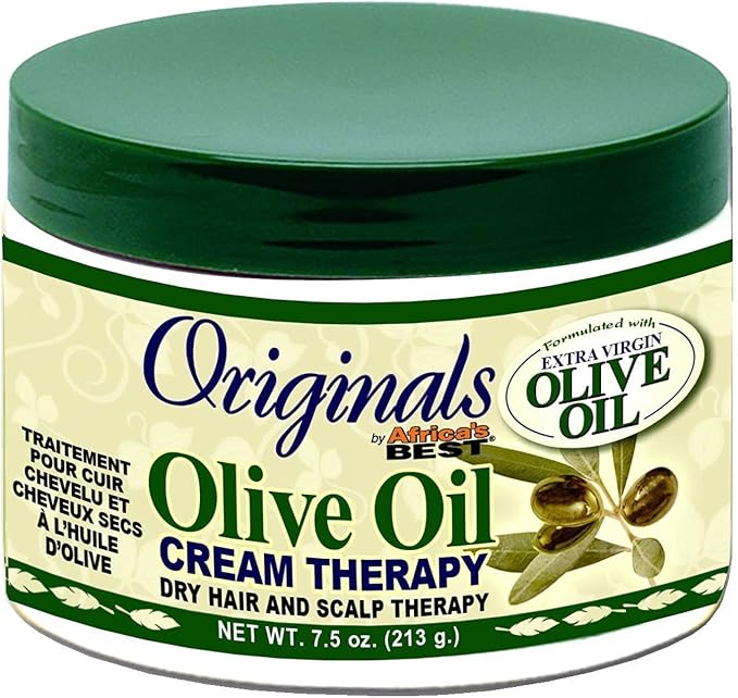 Africa's Best Organics Olive Oil Cream Therapy, 7.5oz