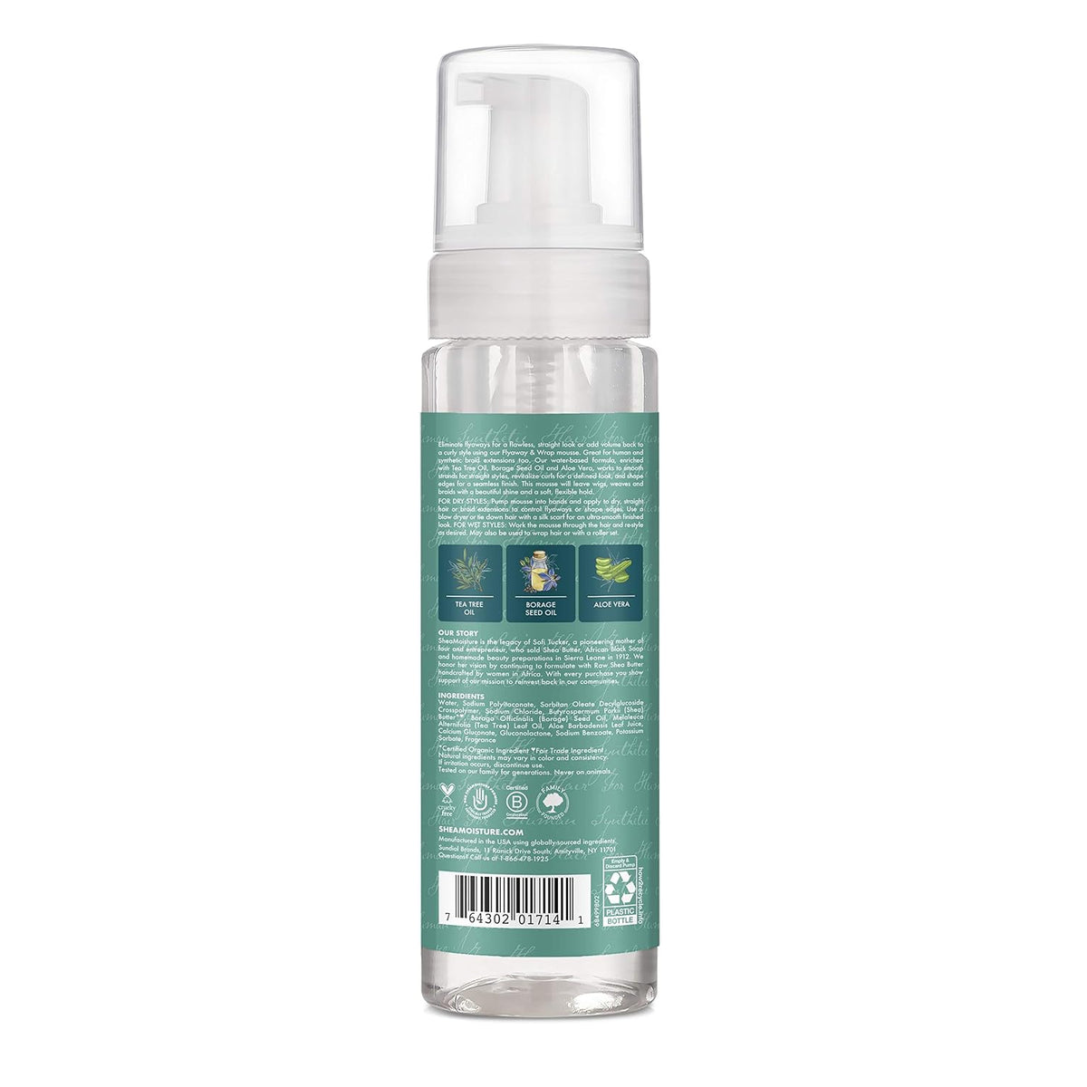 Shea Moisture Mousse for Curly Hair, 7.5oz
