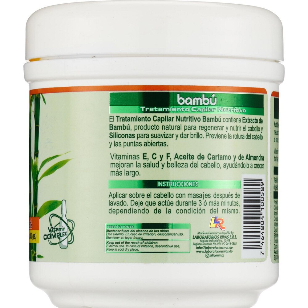 Silicon mix Rico’s Bambu nutritive Leave In