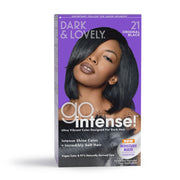 Dark & Lovely Ultra Vibrant Permanent Hair Color, 21 Original Black
