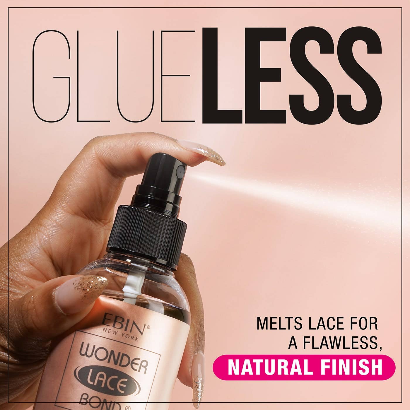 Wonder Lace Bond GLUELESS - Lace Melt Spray: 8.5oz (250ml)
