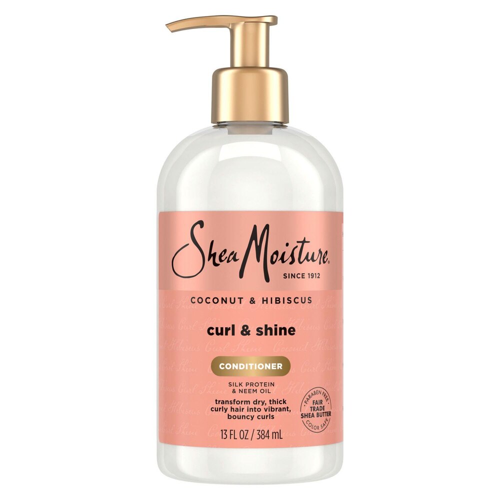 SheaMoisture Coconut & Hibiscus Curl & Shine Conditioner, 13oz