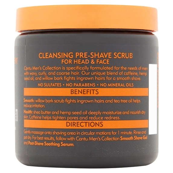 Men’s Collection Cantù Shea Butter Cleansing Pre Shave Shrub
