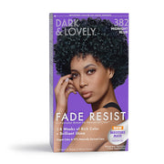 Dark & Lovely Fade Resist Permanent Hair Color, 382 Midnight Blue