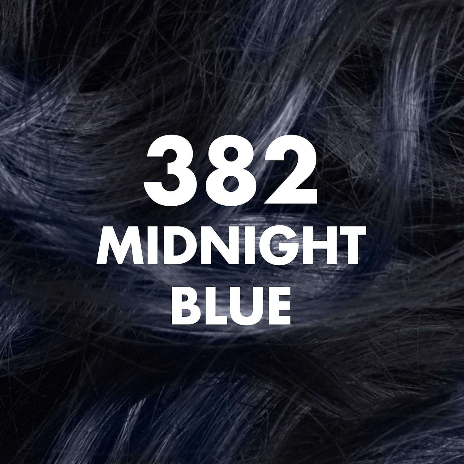 Dark & Lovely Fade Resist Permanent Hair Color, 382 Midnight Blue