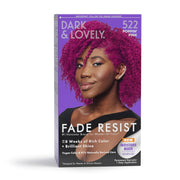 Dark & Lovely Fade Resist Permanent Hair Color, 522 Poppin Pink