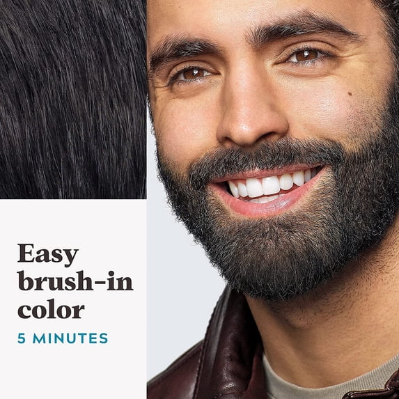 Just For Men Mustache & Beard Color Gel - Real Black 1 ct