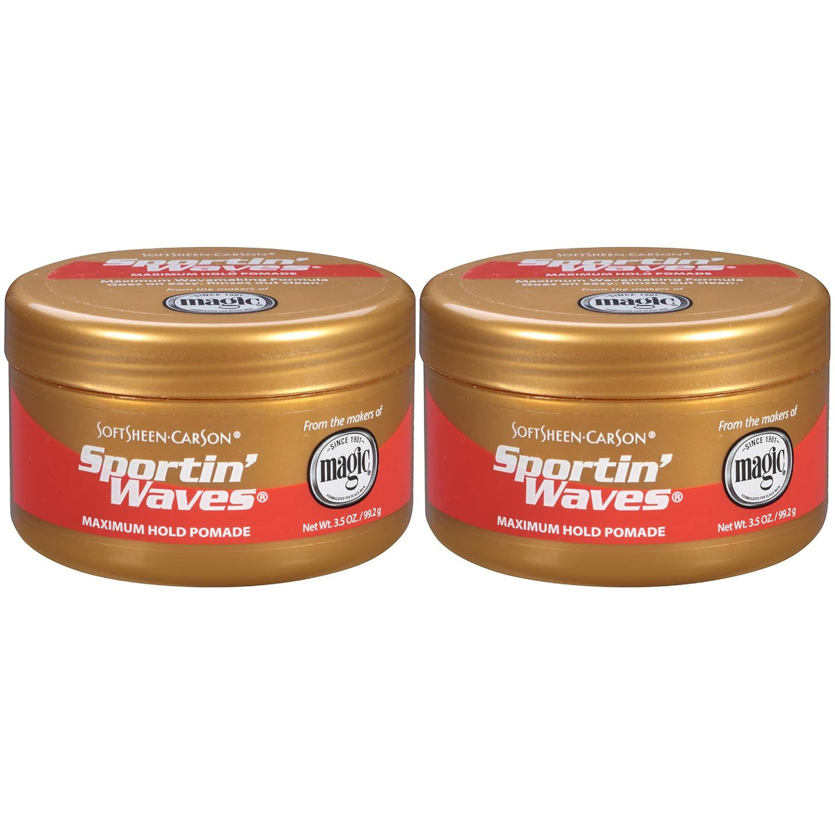 Softsheen Carson Sportin' Waves Maximum Hold Pomade, 2oz