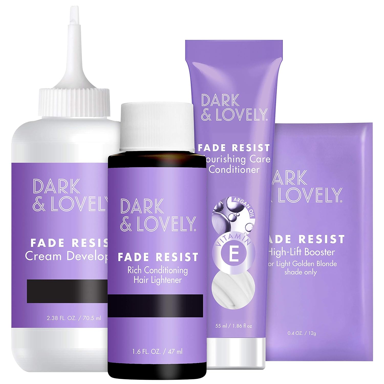 Dark & Lovely Fade Resist Permanent Hair Color, 384 Light Golden Blonde