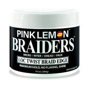 Pink Lemon Braiders Lock Twist Braid Edge - 10oz