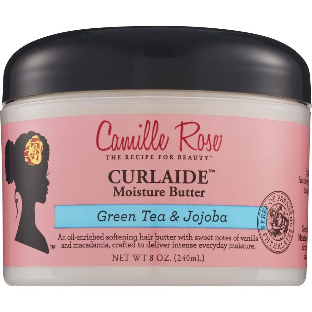 Camille Rose Green Tea & Jojoba Curlaide Moisture Butter, 8oz