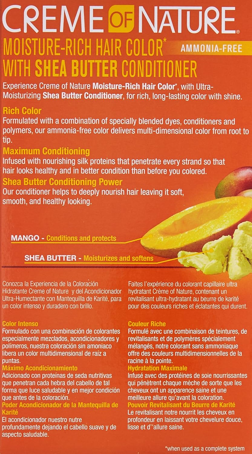 Creme of Nature Exotic Shine Permanent Hair Color - Red Hot Burgundy C30