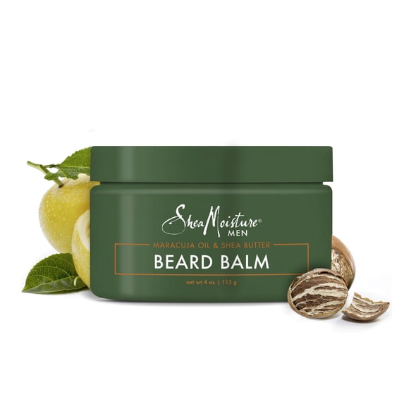 SheaMoisture Men's Beard Balm with Maracuja Oil and Shea Butter, 4oz