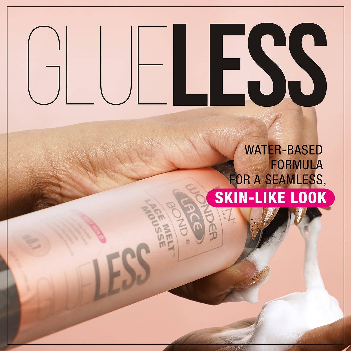 Wonder Lace Bond GLUELESS - Lace Melt Mousse: 3.38oz (100ml)