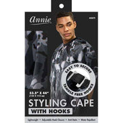Annie Camo Cutting Cape with Stretchable Hook