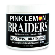 Pink Lemon Braiders Lock Twist Braid Edge - 15oz