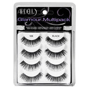 Ardell Eyelashes ~ Glamour Multipack, 4 Pairs, 105, Black