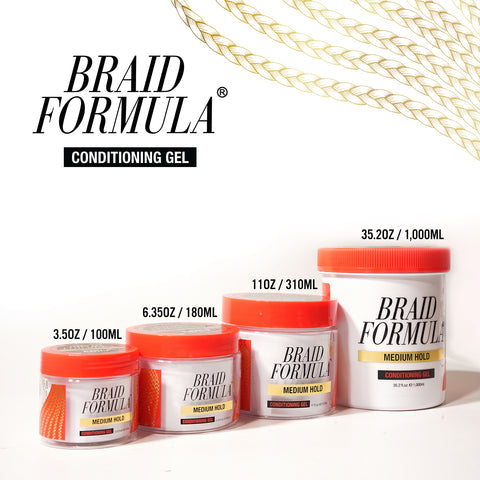 Braid Formula Conditioning Gel - Medium Hold