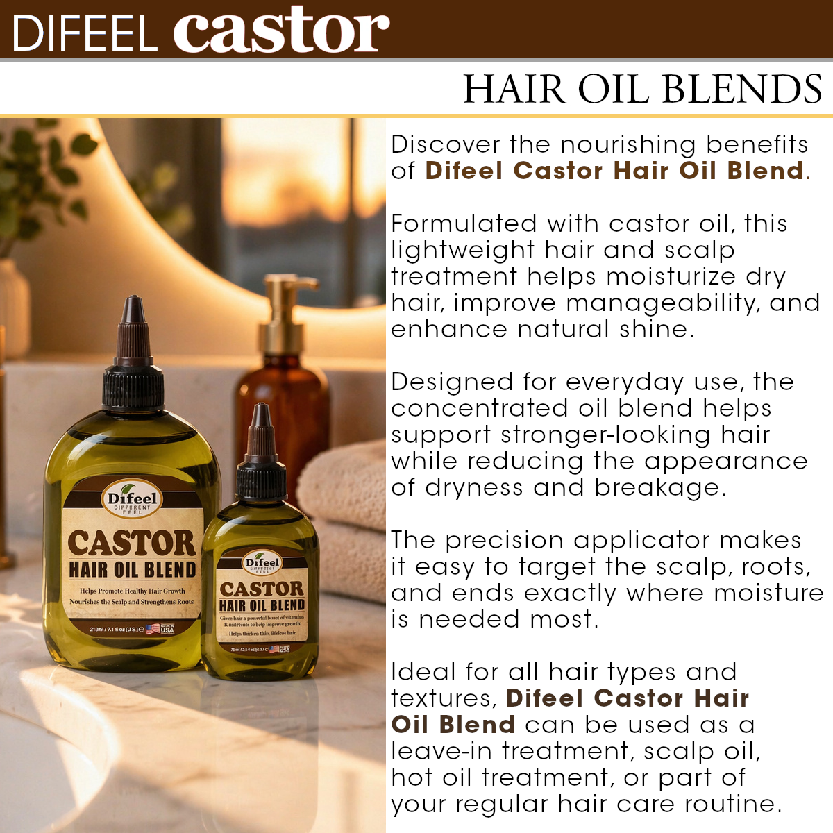 Difeel Castor Oil