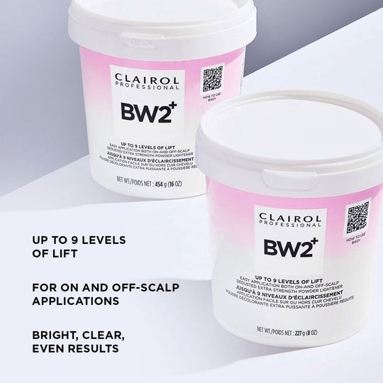 Clairol Professional BW2+ Dedusted Extra Strength Powder Lightener 32 oz