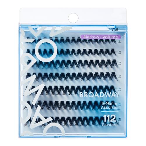 Broadway Diy Cluster Narrow Volume Eyelashe - DIY37