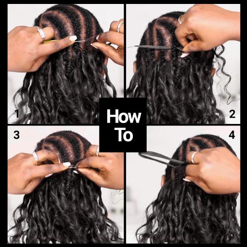 Outre Human Hair Crochet Braids X-Pression Feather Crochet Water 18"