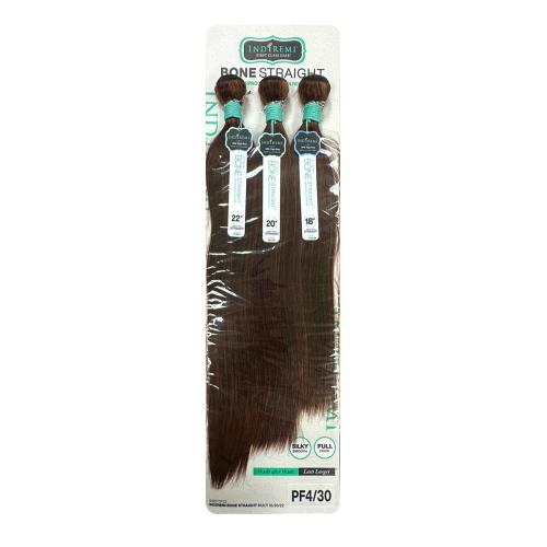 Bobbi Boss Indiremi Unprocessed Virgin Remy Hair Weave BONE STRAIGHT