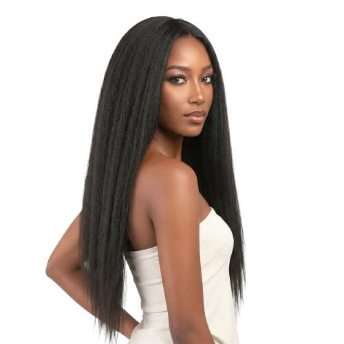 Bobbi Boss Human Hair Crochet Braids Indiremi Seamless Feather Crochet Kinky 18"(50g)