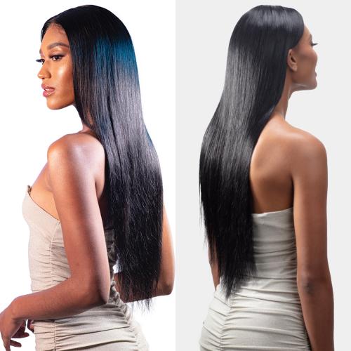 Shake-N-Go Virgin Remy Hair Weave Glossy 3 Bundles Straight