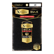 Outre Human Hair Braids X-Pression Afro Kinky Curly Bulk 18" - 1B