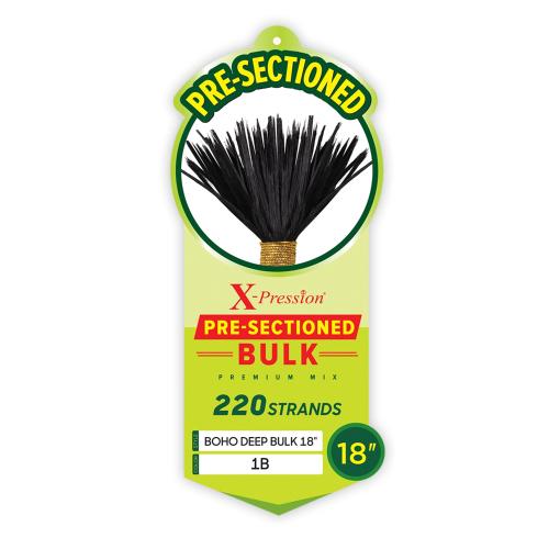 Outre Braids X-Pression Pre-Sectioned Boho Deep Bulk 18"