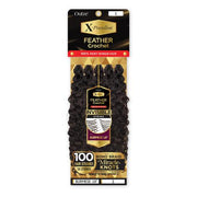 Outre Human Hair Crochet Braids X-Pression Feather Crochet Burmese 18"
