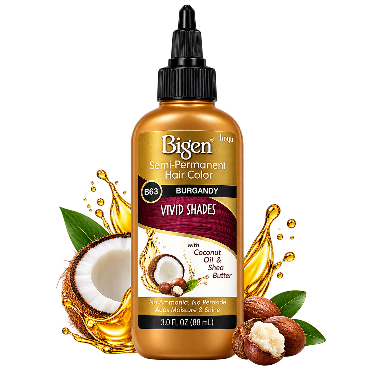 Bigen Semi-permanent Hair Color Burgundy | BG3 | 3oz