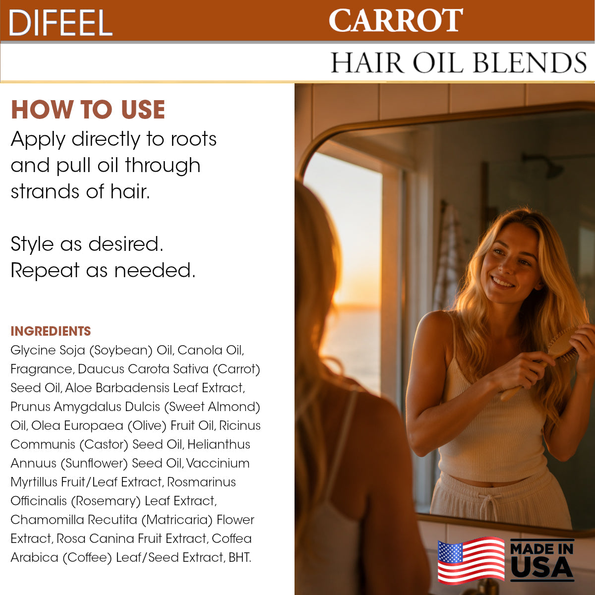 Difeel Carrot Hair Oil