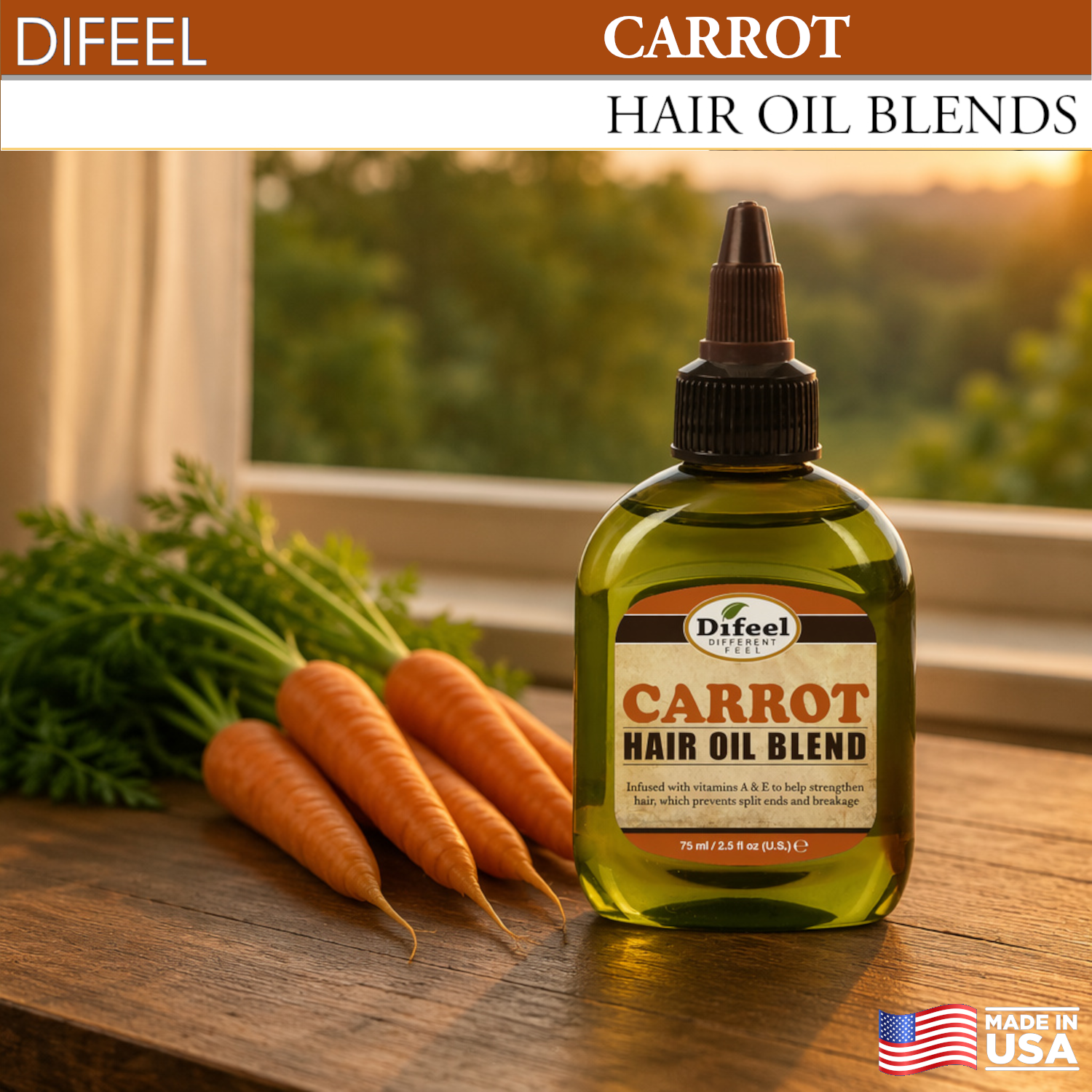 Difeel Carrot Hair Oil