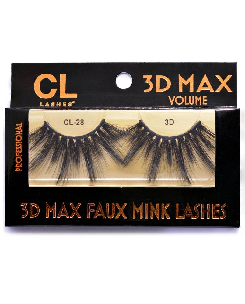 CL-28 3D Max Faux Mink Lashes