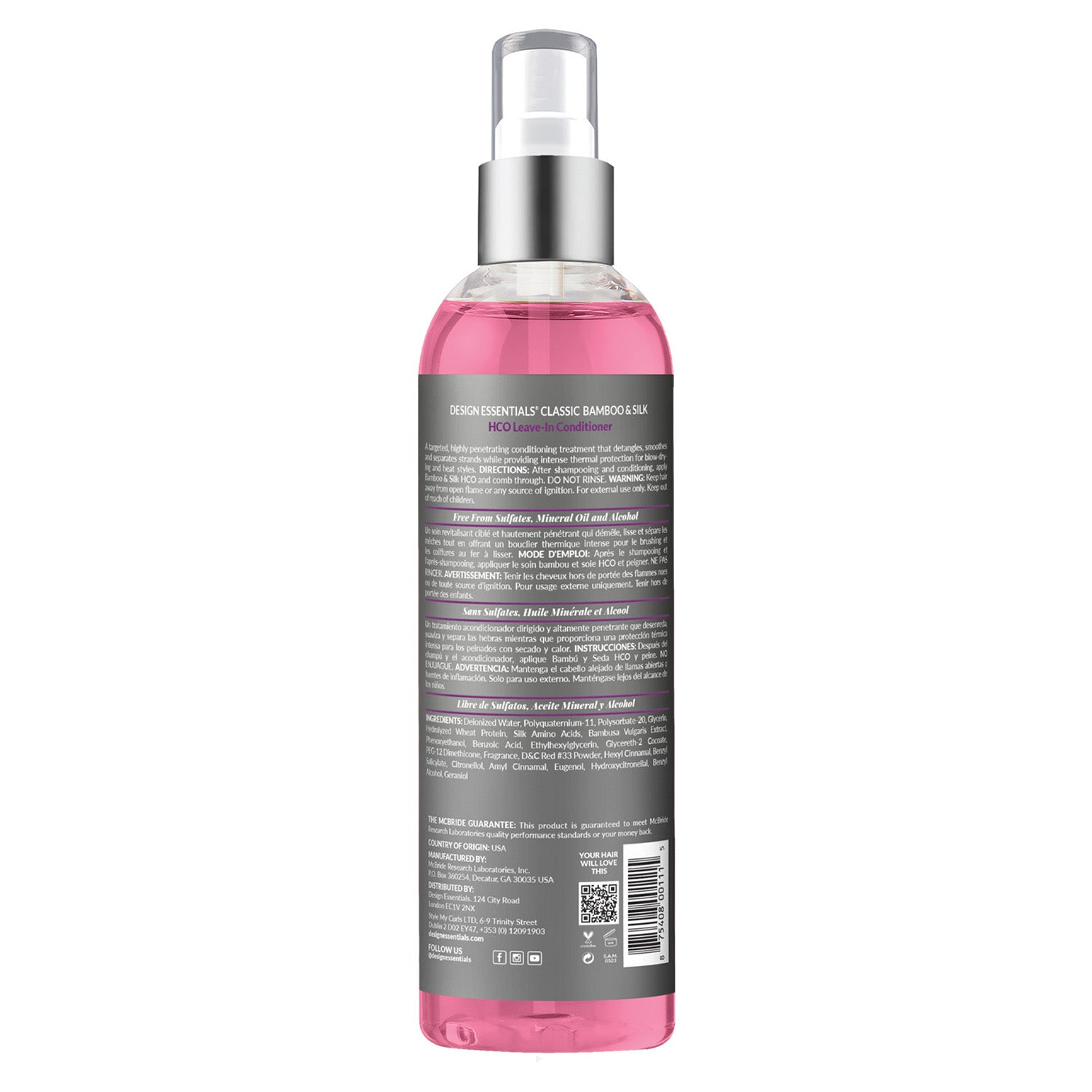 Design Bamboo & Silk HCO Leave-In Conditioner