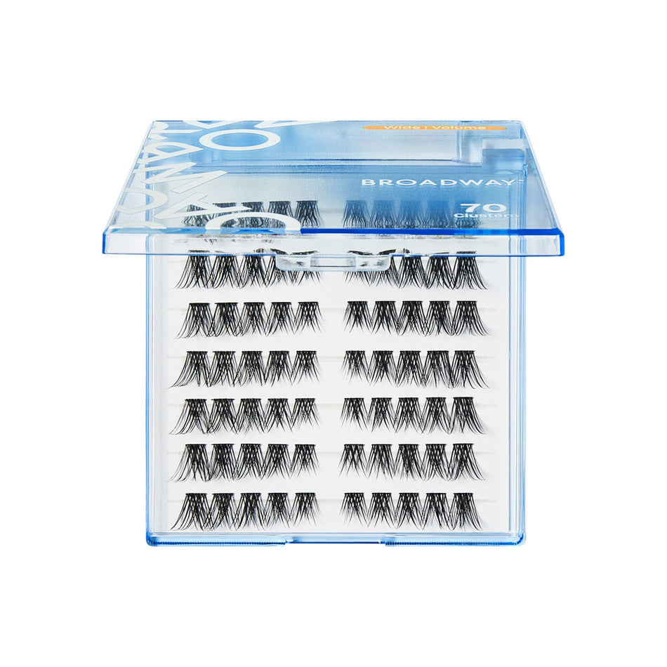 Broadway Volume DIY Cluster Full, Fluffy Lash Extensions - DIY15