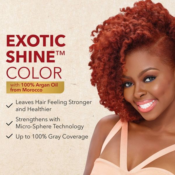 Creme of Nature Exotic Shine Permanent Hair Color - Red Copper 6.4