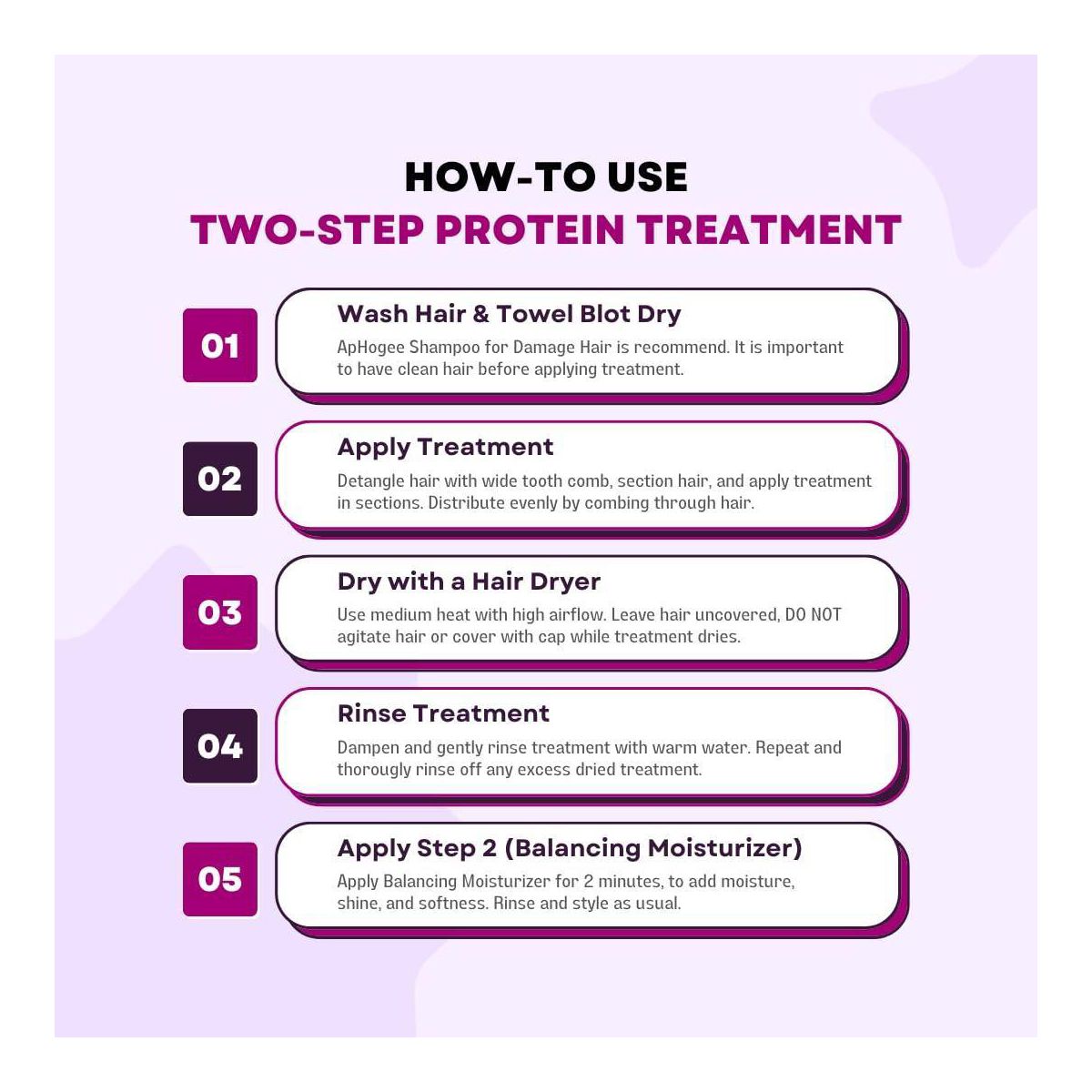ApHogee 2 Step Hair Treatment Duo Kit