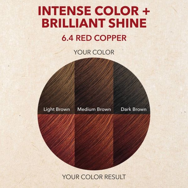 Creme of Nature Exotic Shine Permanent Hair Color - Red Copper 6.4