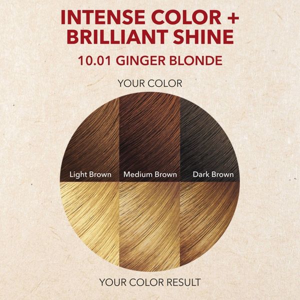 Creme of Nature Exotic Shine Permanent Hair Color - Ginger Blonde 10.01