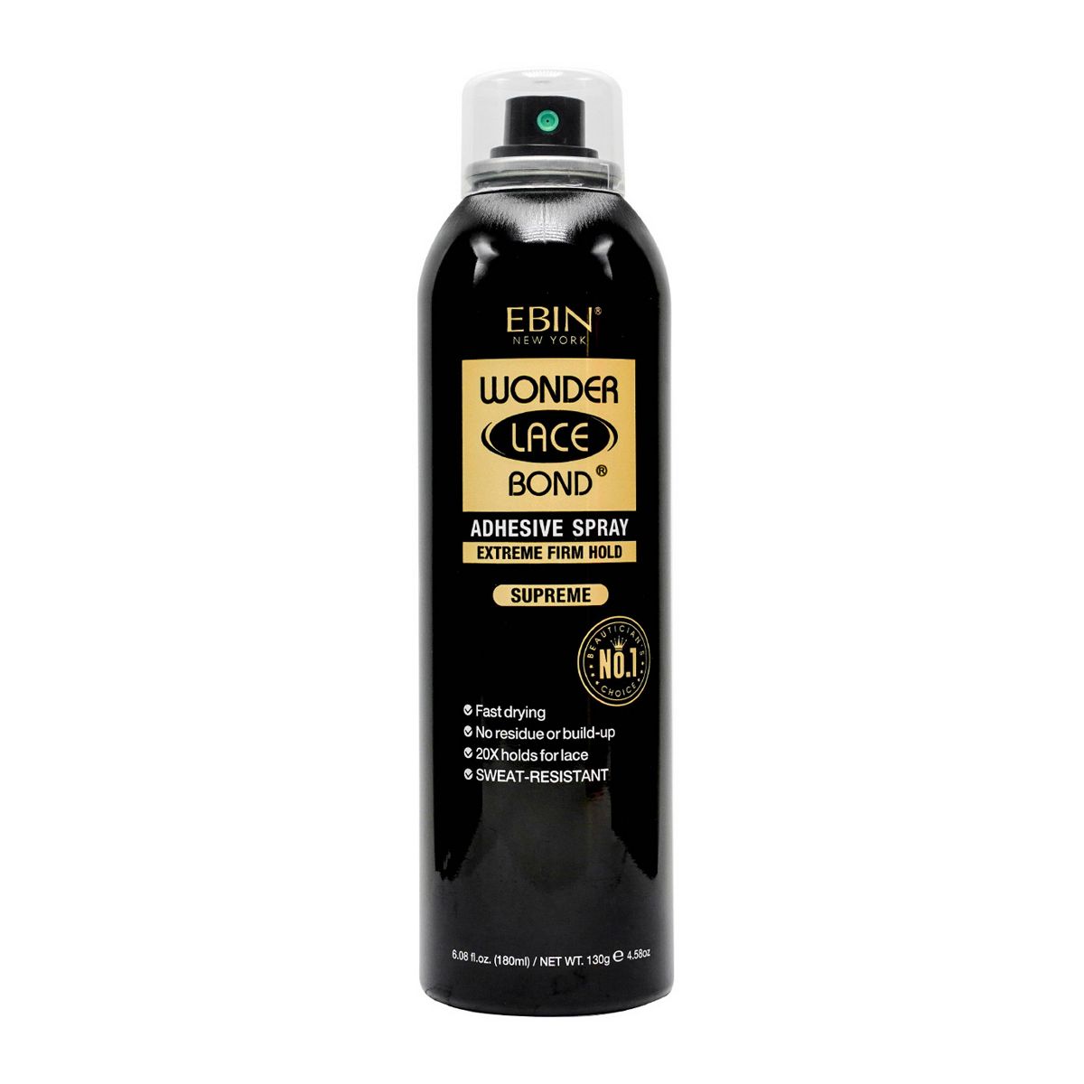 Ebin Wonder Lace Bond Adhesive Spray Extreme Firm Hold Supreme