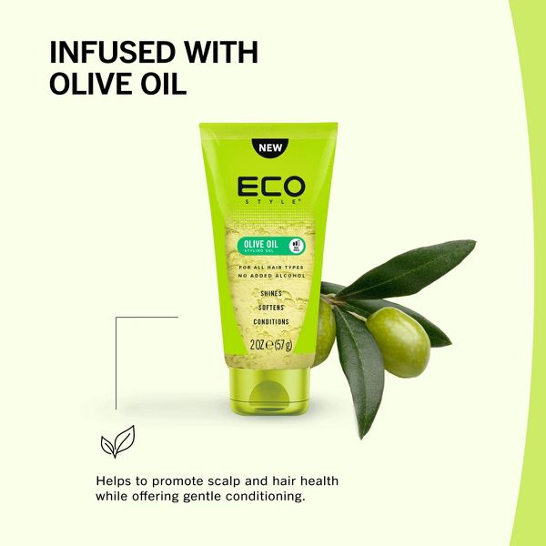 Eco Style Professional Styling Gel Olive Oil
