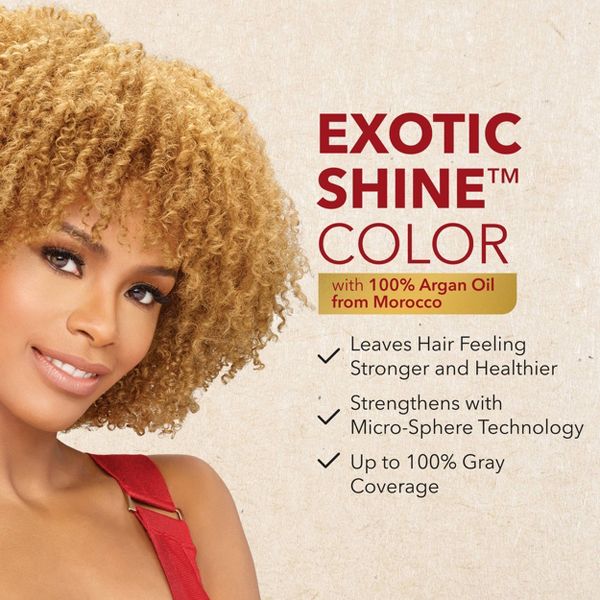 Creme of Nature Exotic Shine Permanent Hair Color - Ginger Blonde 10.01