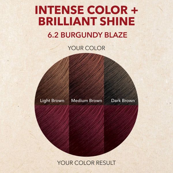 Creme of Nature Exotic Shine Permanent Hair Color -  Burgundy Blaze 6.2