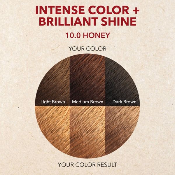 Creme of Nature Exotic Shine Permanent Hair Color - Honey Blonde 10.0