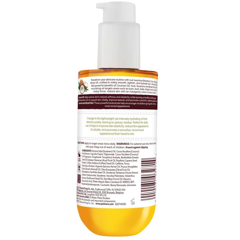 Palmer's Brazilian Coco Firming Oil - 6.5oz