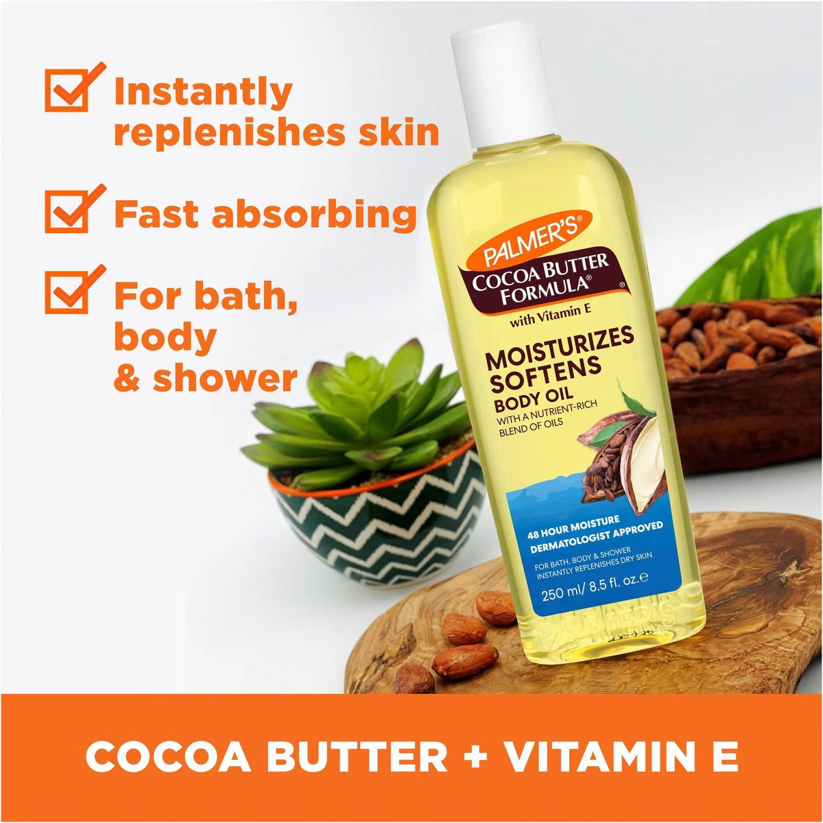 Palmer's Cocoa Butter Formula Moisturizing Body Oil Cocoa & Shea - 8.5oz