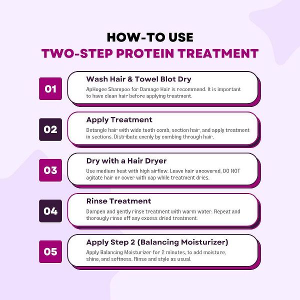 ApHogee 2 Step Hair Treatment Duo Kit